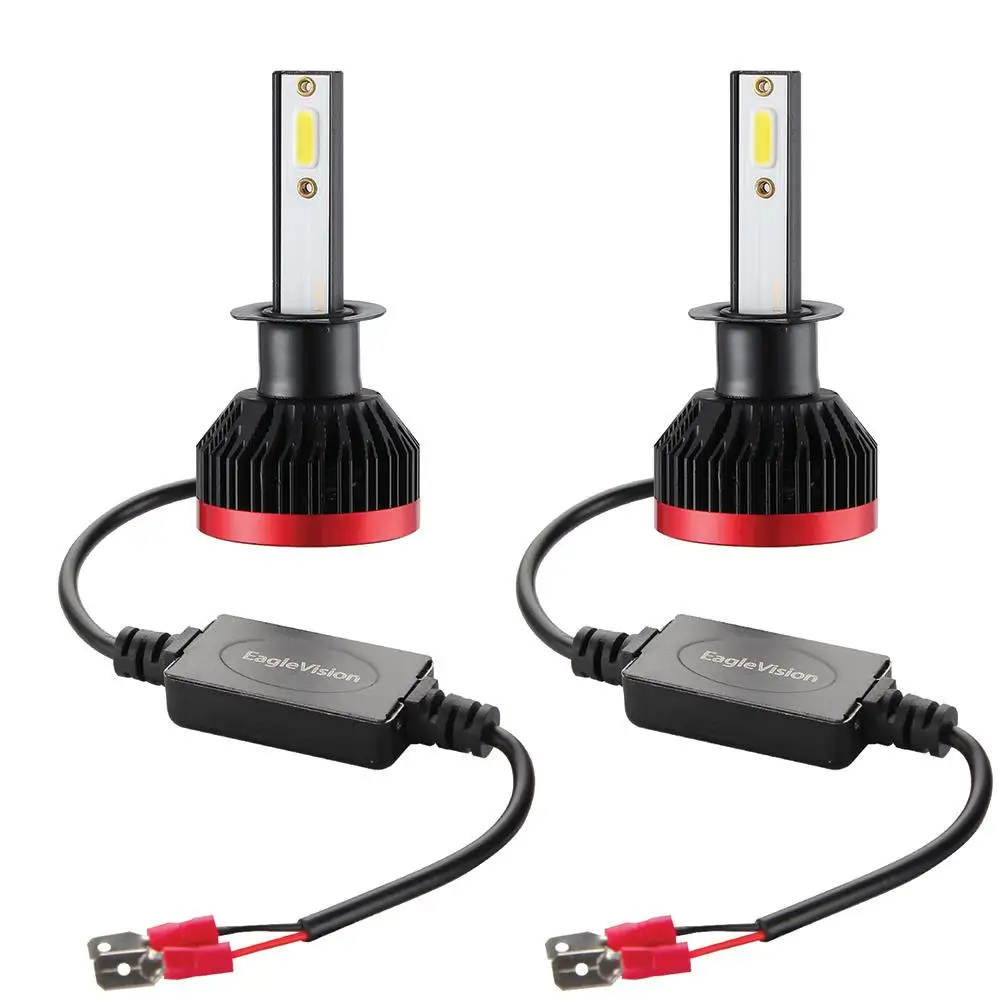 LumiParty 2 шт. мини светодиодные лампы Автомобильные фары H11 H1 H8 H9 H3 9005 / HB3 9006 HB4 100 Вт