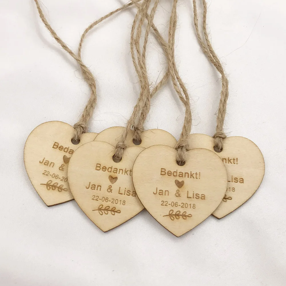 Personalized wedding favor tags rustic Bridal Shower Favor Tags thank you wedding tags   Baptism Table Decoration Candy box tags (6)