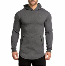 2017 mode männer Lange Hoodies Pullover Sweatshirts Fitness Kleidung Seitlichem Reißverschluss Longline Hip Hop Sweatshirts Streetwear Shirt