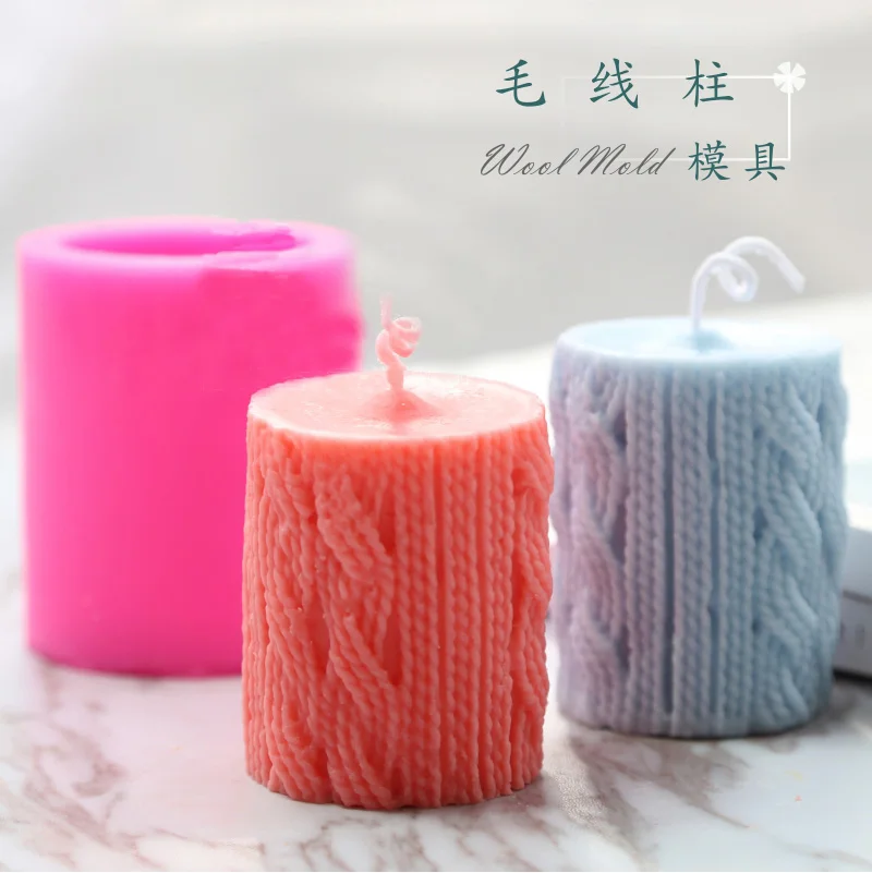 

3D Wool Soap Silicone Mould Silicone Candle Moulds Mold DIY Aroma Handmade Candle Molds Aroma Handmade Silica Gel PRZY 54125