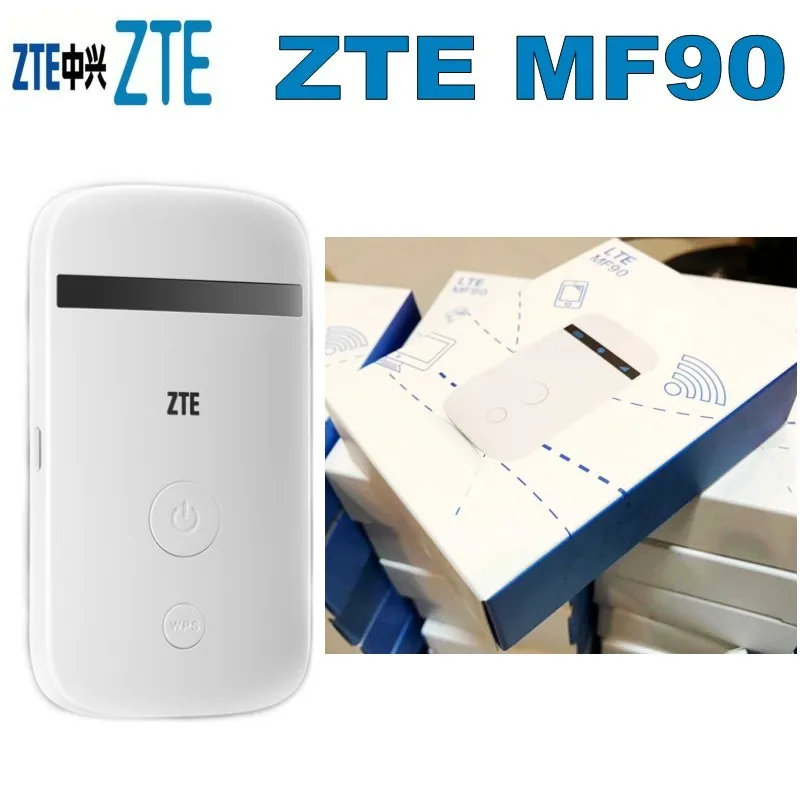 

ZTE MF90 Hotspot Wireless WiFi LTE 4G 3G Mobile Router Modem UNLOCKED NEW