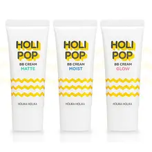 HOLIKA HOLIKA Holi Pop BB Cream 30ml Perfect Cover Concealer Foundation CC Cream Moisturizing Whitening Cream Korean Cosmetics