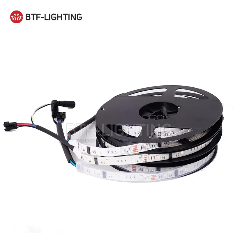 

5M LPD6803 6803 LED Strip IP30/IP67 Non-waterproof/ Waterproof 30 leds/m 150 leds 5050 RGB Magic Dream color Car Light 12V