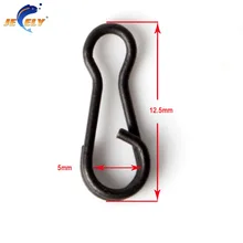 Jeely рыболовный одиночный крюк B типа оснастки карповый терминал 100 шт