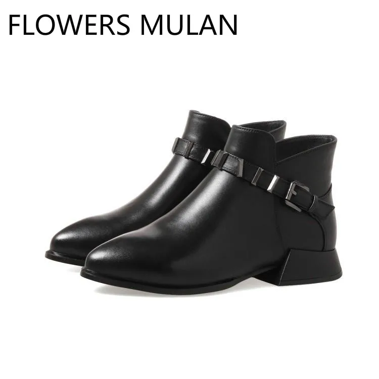 forme Bottes Épais Plus Mode Femmes Chelsea Femme Unique Chaussures De Talon Cheville as Cuir Court La Picture Marque Picture As Taille Véritable Plate qzOtXWwSxz