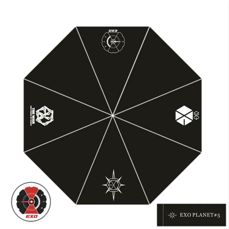 

[MYKPOP]EXO Umbrella EXO PLANET #5: EXplOration 3-Folded KPOP Fans Collection SA19071401