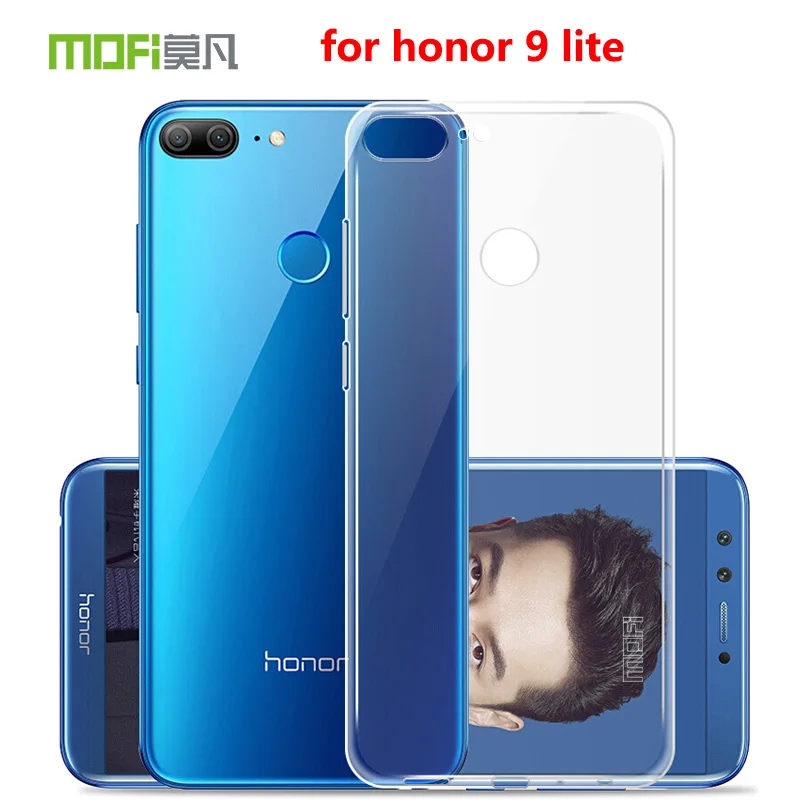 Для Huawei Honor 9 Lite Оригинал MOFi ультра тонкий ТПУ гель Силиконовый мягкий прозрачный