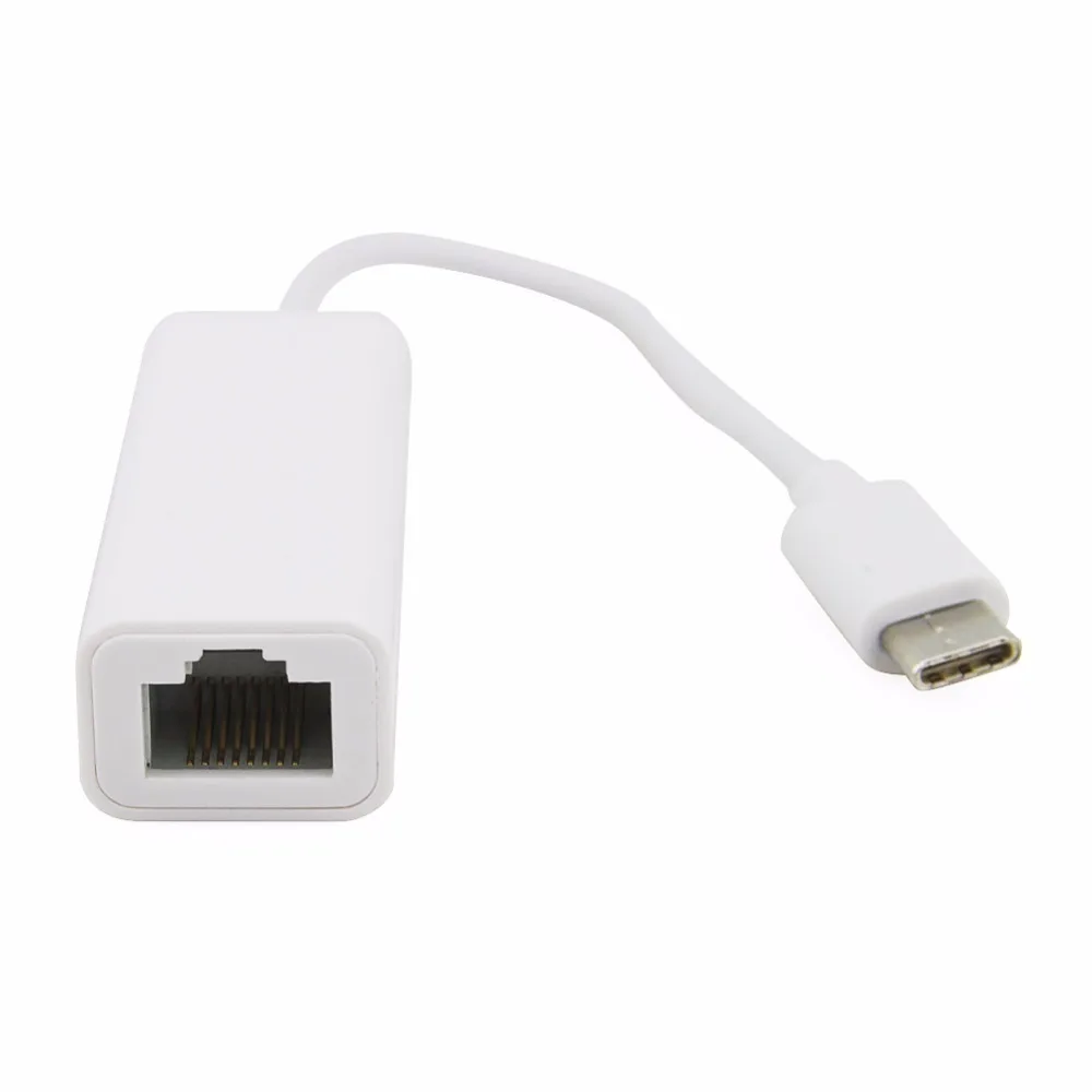 CHYI USB C для Rj45 адаптер кабель Переходник на USB2.0 Micro usb хаб 10/100 Мбит сетевой карты ПК