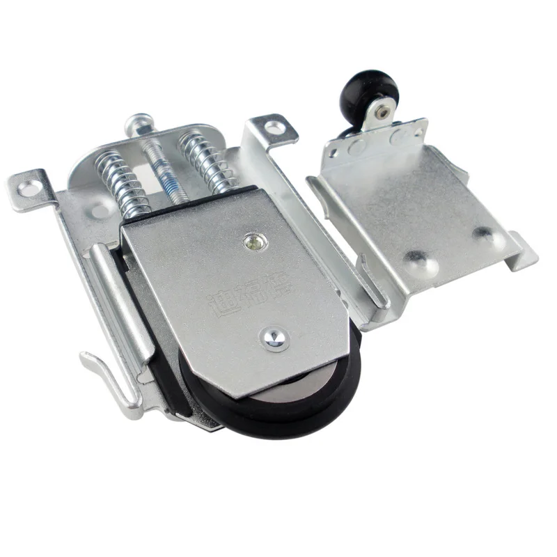 

wardrobe closet pulley kit/set hanging wheel roller wheels off jump proof rail high-grade cabinet door wheels