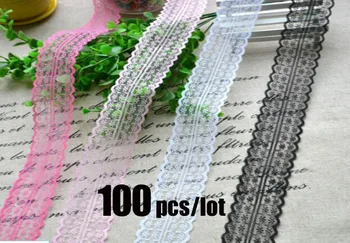 

New hot sale 45mm Width High Quality Elastic Lace Trim ribbon For Sewing crafts underwear decoration lace handmade accessories D