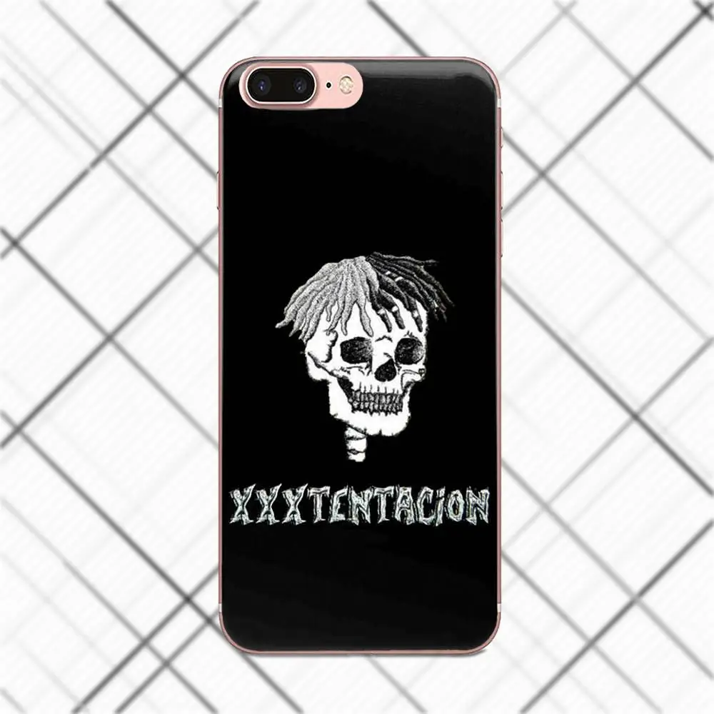 Tpwxnx Мягкие TPU Новое поступление 2017 года Xxxtentacion для Apple iPhone 4 4S 5 5C 5S SE 6 S 7 8 Plus