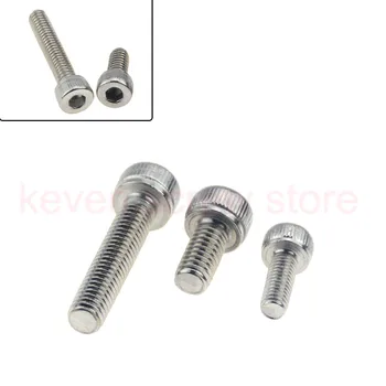 

50PCS M3 Stainless Steel Screws Allen Hex Socket Head Screw Bolt Fastener M3*6 8 10 12mm 16mm 20mm2 5mm 30mm M3X6