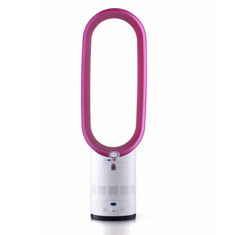 

Bladeless Fan 16 Inches Super Quiet Desk Air Cooler Floor-standing Fan Low Noise with Remote Control