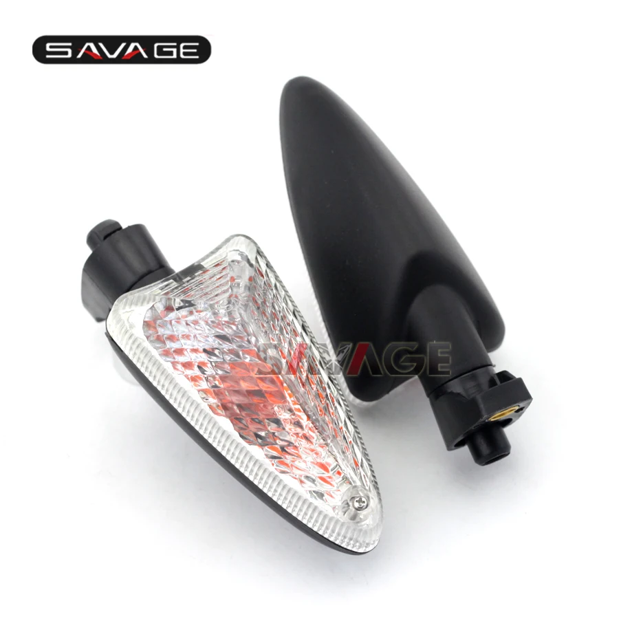 

For Triumph Tiger 800/XC, Tiger 1050, Daytona 675/R Motocycle Accessories Front/Rear Turn Signal Light Indicator Lamp Clear