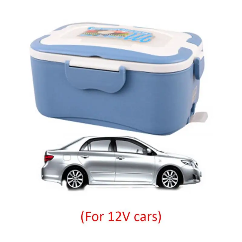 12V/24V/220V Electric Rice Cooker Car Home Heat Insulation Lunch Box Charging Hot Multicooker Food Warmer |