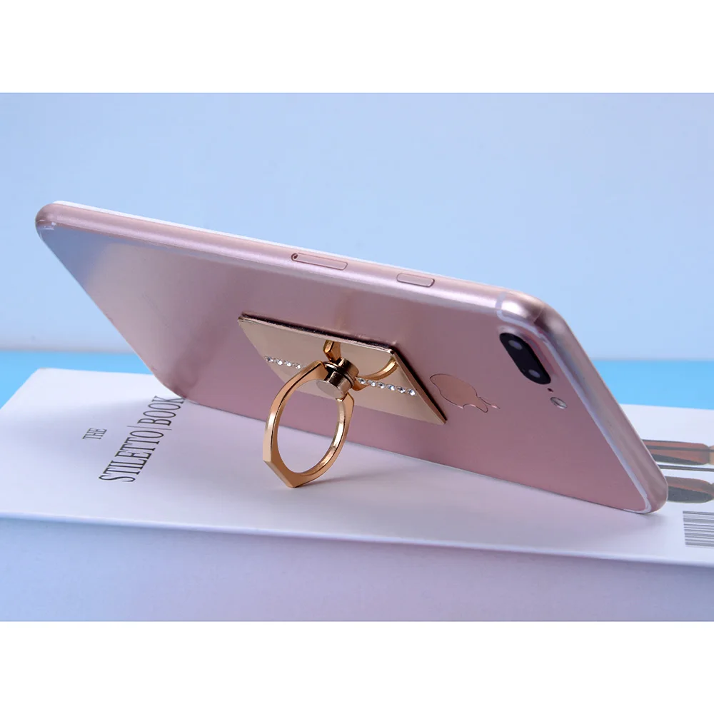 Metall Telefon Halterung Halter 360 Grad Finger Ring Ständer Für iPhone 7 6 6 s Plus Für Samsung Ga