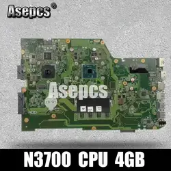 Asepcs X751SJ Материнская плата ноутбука N3700 Процессор 4 ГБ для ASUS X751S X751SJ X751SV Тесты плата X751SV материнской Тесты 100% ok