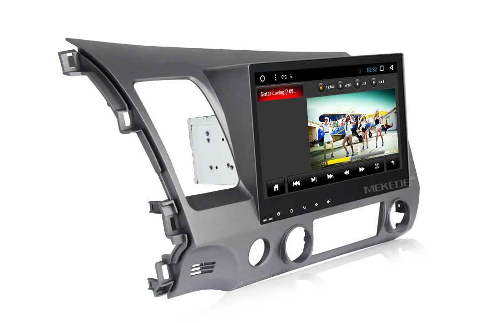 Discount allwiner T3 1024x600 HD 2DIN Android 7.1 Car Head Unit for Honda Civic 2006-2011 DVD GPS with Radio RDS BT Mirror-Link Wifi 17