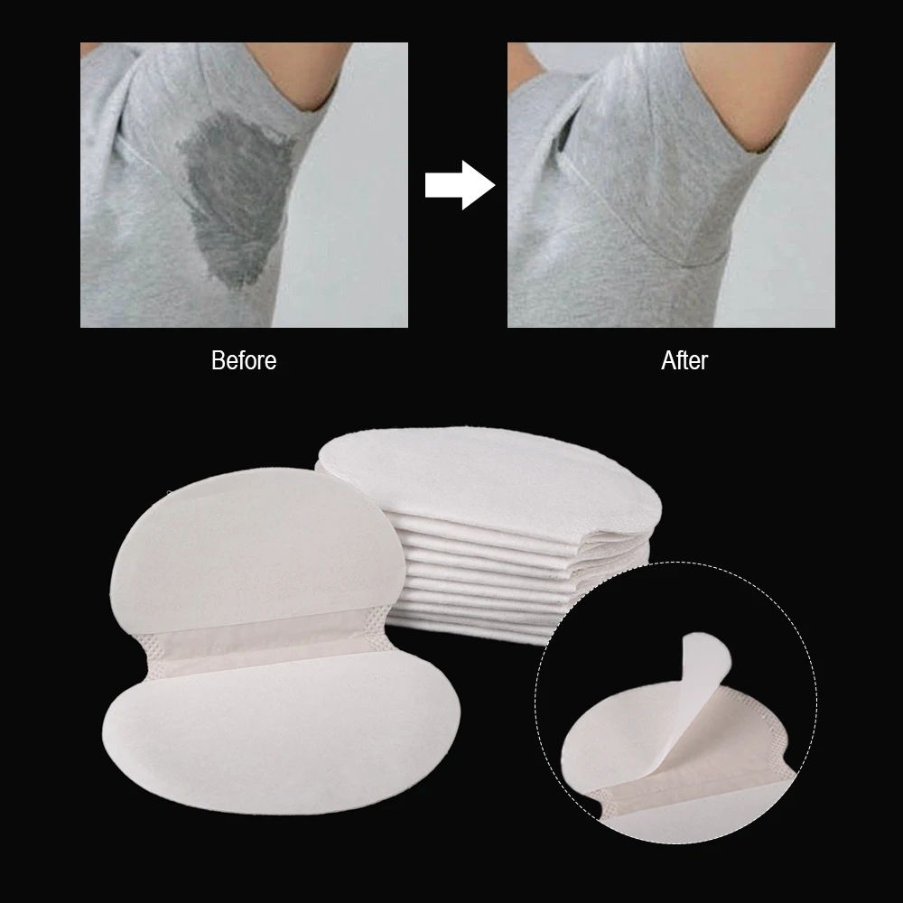 50 шт., летние дезодоранты, Подмышечные подмышечные подушечки для пота, одноразовые впитывающие пот защитные подушечки для женщин