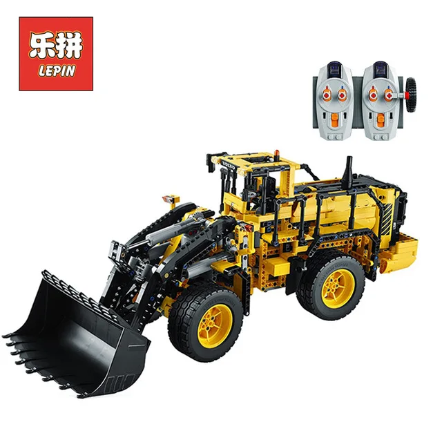 

LEPIN 20006 Technic Series Volvo L350F Wheel Loader DIY Set Model Building Kits Blocks Bricks Children Toys Christmas Gift
