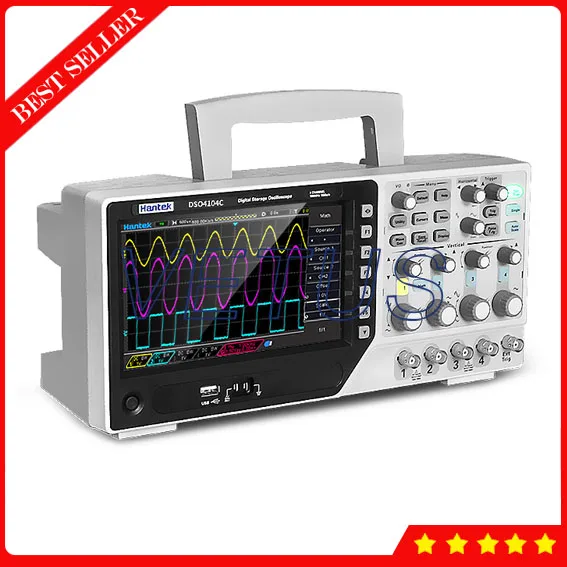 Hantek DSO4104C 100MHz 4 Channel Digital Oscilloscope Price with