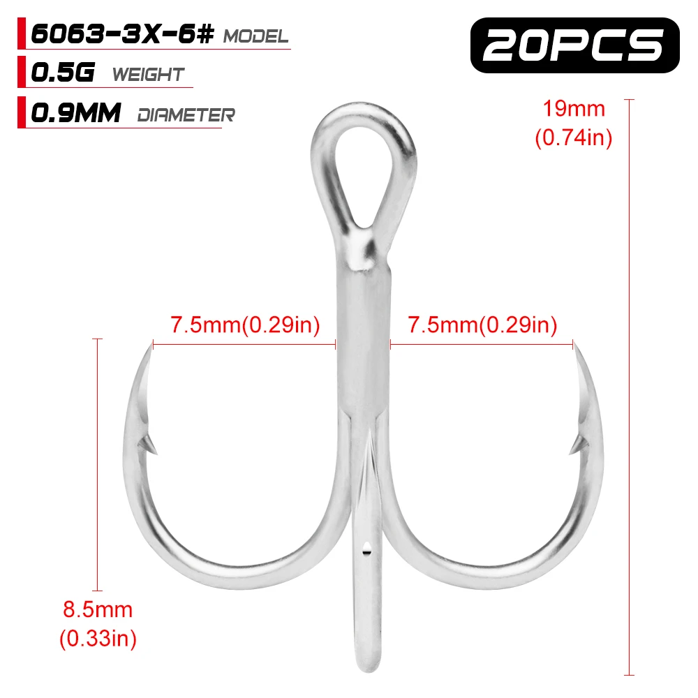 6063-6#-20pcs