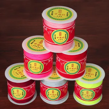 

2017 New 300yards/roll Chinese Knot String Jade Cord,Wire,Thread 18 Colors 1mm for DIY Bracelet Necklace Jewelry Craft Making