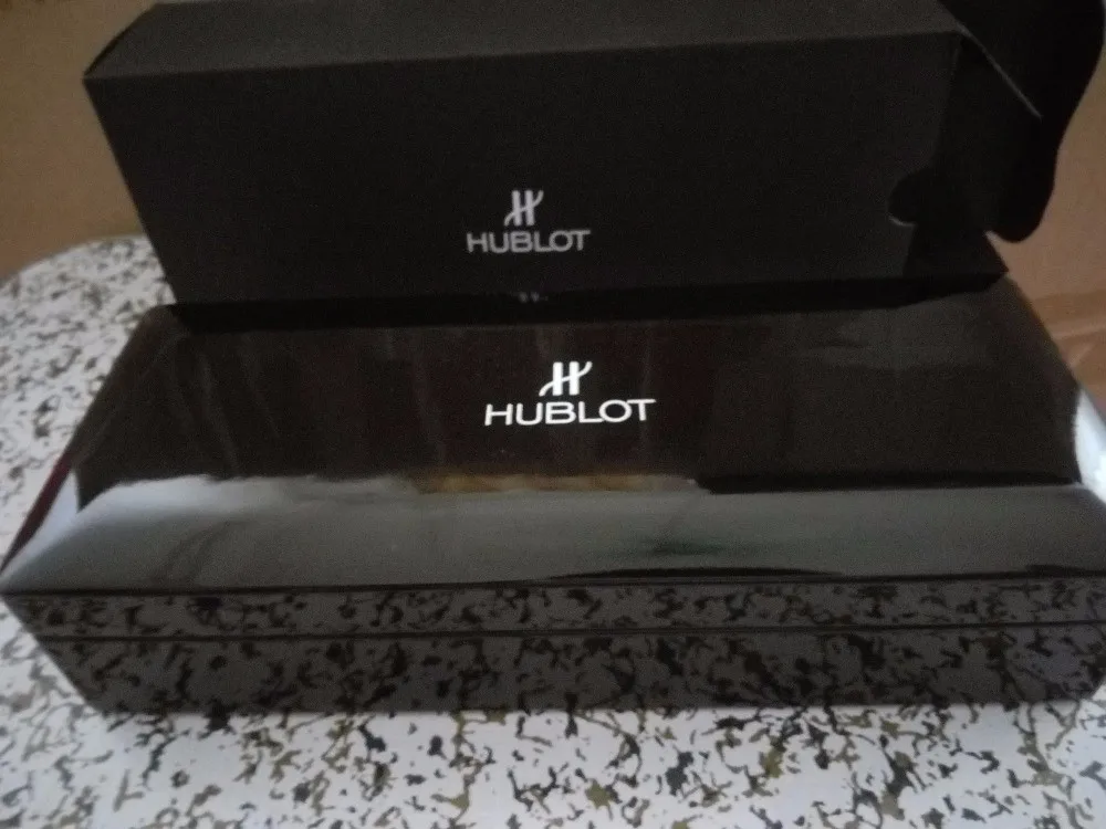 Free-Shipping--Hublt-Copy-Wood-Black-Box-good-quality-Black-Color-