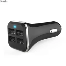 Автомобильное зарядное устройство INGMAYA 4 usb-порта 5.2A 26 Вт Быстрая зарядка для iPhone 5 5S 6 6 S 7 Plus iPad Mini samsung Huawei ZTE Mi gps DC адаптер