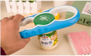 

Hot Fashion Screw Cap Jar Bottle Wrench 4 in 1 Creative Multifunction Gourd-shaped Can Opener Kitchen Tool