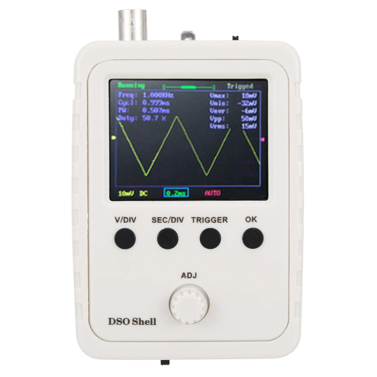 2.4" Fully Welded Assembled Digital Oscilloscope LCD Display Digital Oscilloscope With Probe Mayitr
