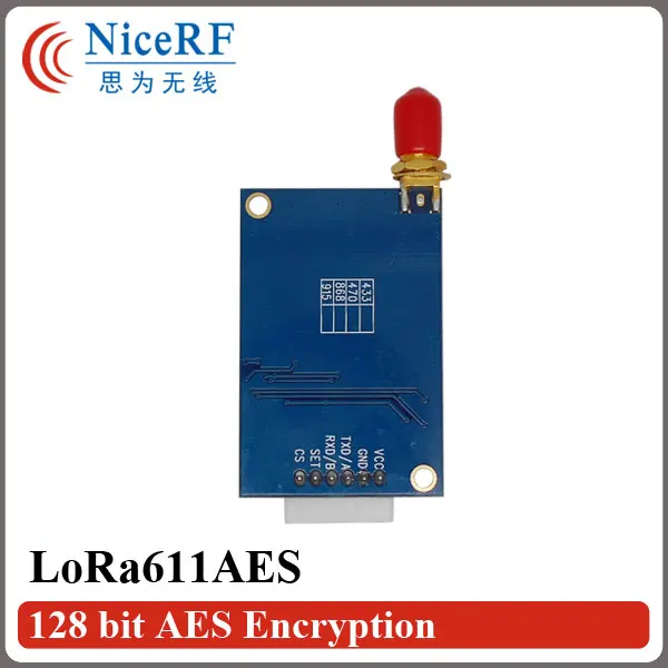Беспроводной приемопередатчик данных с шифрованием AES 5km sx1276/sx1278 2 шт.|module| |