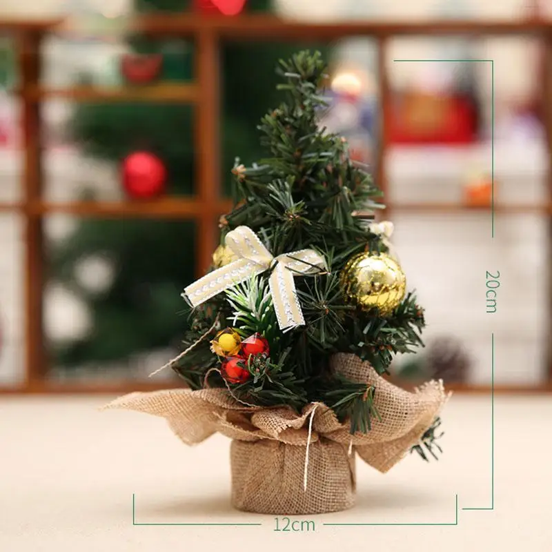 Mini Christmas Tree Best Gifts Office Desk Table Merry Christmas