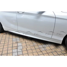 Bmw 1 Series Body Kits And Get Free Shipping On Aliexpress Car Styling Mp Style Carbon Fiber Side Skirts Body Kits Extension Panel Miniskirts A For Bmw