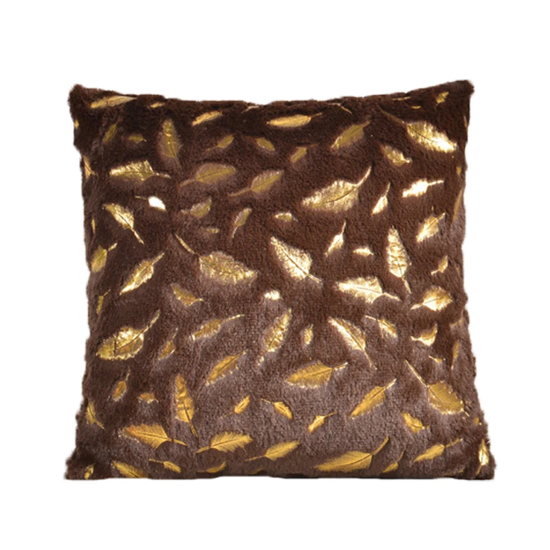 Decorative Cushion Cover Fur Feather Home Plush Pillow Case Decorative Throw Pillow Cover Seat Sofa Bed Decoration Pillowcases
