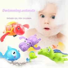 Newborn Cute Cartoon Animal Tortoise Baby Bath Toy Infant Swim Turtle Chain Clockwork Classic Toys Kid Educational Toys single sale cute cartoon animal tortoise classic baby water toy infant swim turtle wound up chain clockwork kids beach bath toys
