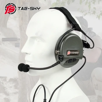 

TAC-SKY TCI LIBERATOR II SORDIN Silicone earmuff version Noise reduction pickup headset-FG