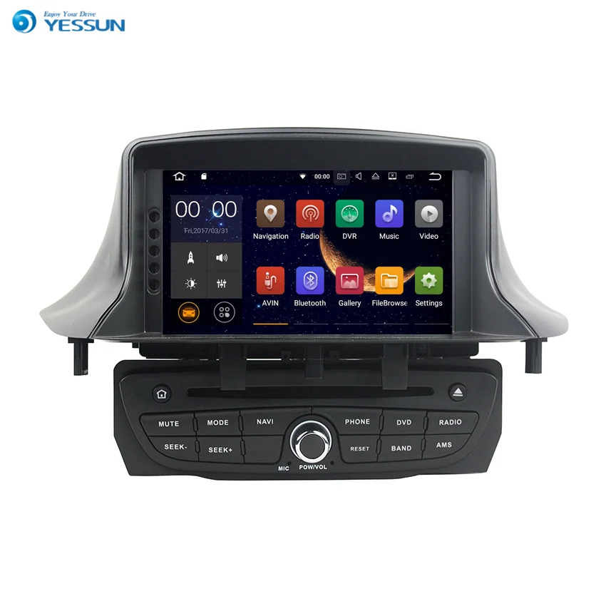YESSUN Android Radio Car DVD Player For Renault Megane ...