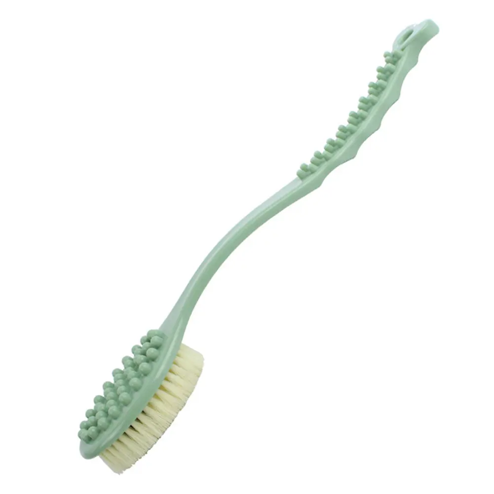 أداة هندسيا جرافات مضاد حمام فرشاة شنقا الجسم تدليك يده العملي مع مقبض طويل تنظيف البشرة عودة الغسيل