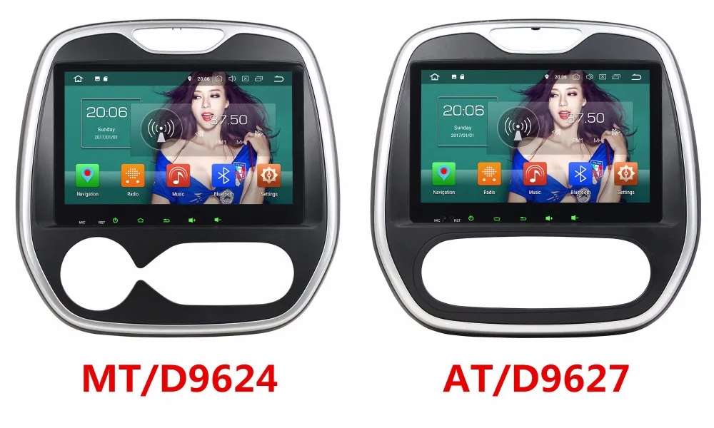 Top KLYDE 9" IPS 4G Android 8.0 Octa Core PX5 4GB RAM 32GB ROM Car DVD Multimedia Player Radio For Renault Capture AT MT 2011-2017 0