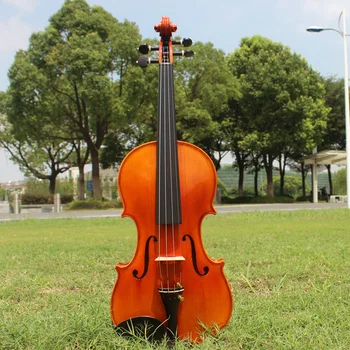 

Solid Wood Performing Grade Examination Pure Handmade Violin Adult Children's Instrument Violin