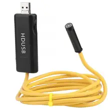 WiFi инспекционный бороскоп Гибкая Змея камера IP67 Водонепроницаемый эндоскоп камера беспроводной Эндоскоп желтый