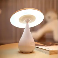 Творческий очистки воздуха Светодиодные лампы Дыма Cleaner Перезаряжаемые touch Управление ночник гриб настольная лампа гаджеты