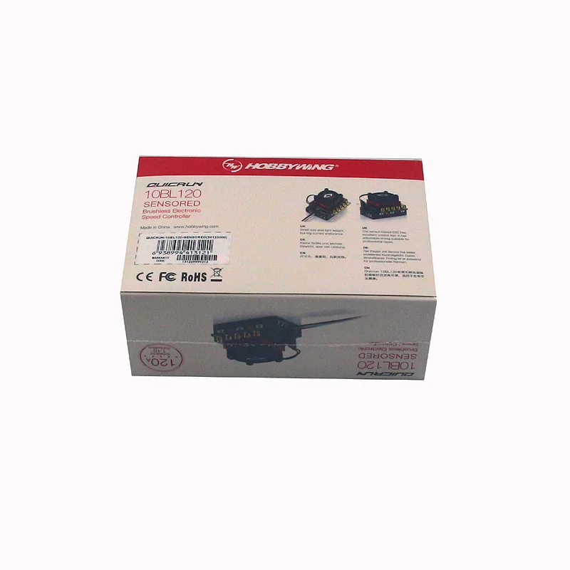 

HobbyWing Hobby Wing QuicRun 10BL60 60A 10BL120 120A Sensored 30108000 30125000 1/10 RC car ESC brushless