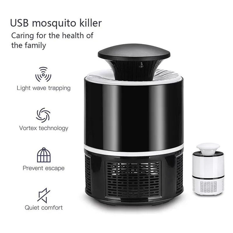 Ультрафиолетовый свет USB Mosquito Killer лампа фотокаталитический репеллент против комаров ошибка лампа ловушка для насекомых Bionic фиолетовый свет XNC