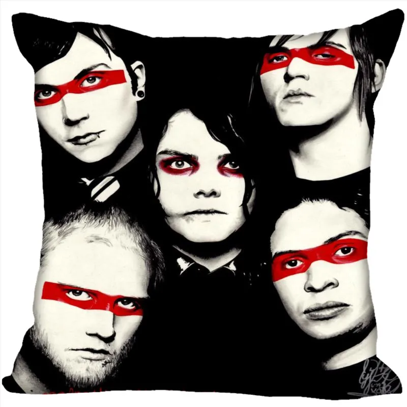 H + P #299 Новинка Лидер продаж Пользовательские наволочки my chemical romance #1 мягкий