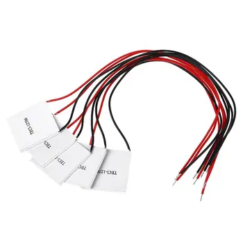 

5 pcs TEC1-12706 Cooler Peltier Effect Thermoelectric Module 12V 60W 72W
