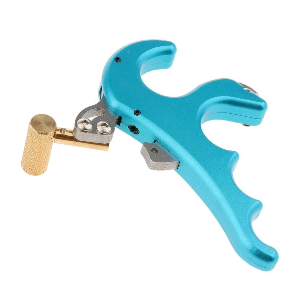 Perfeclan Archery 4 Finger Thumb Release Aids for Compound Bow Hunting Shoot