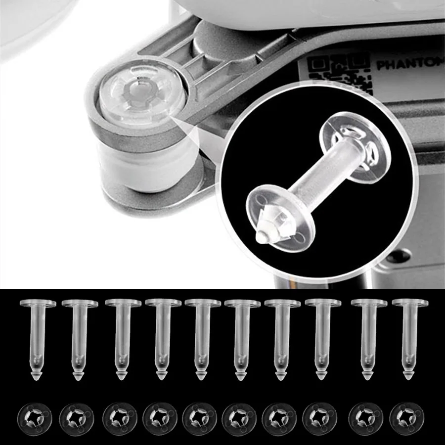 10pcs Gimbal Anti Drop Pins Mounts Nuts Securing Kit Gimbal Anti