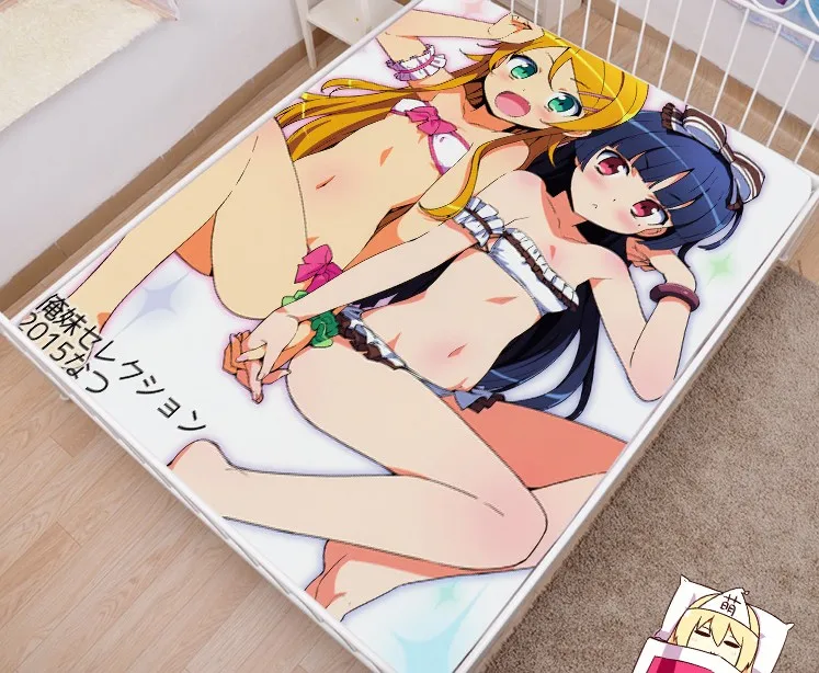 Anime Cartoon ore no imouto ga konnani kawaii wake ga nai Mattress Cover Fitted Sheet Fitted cover bedspread counterpane No.2